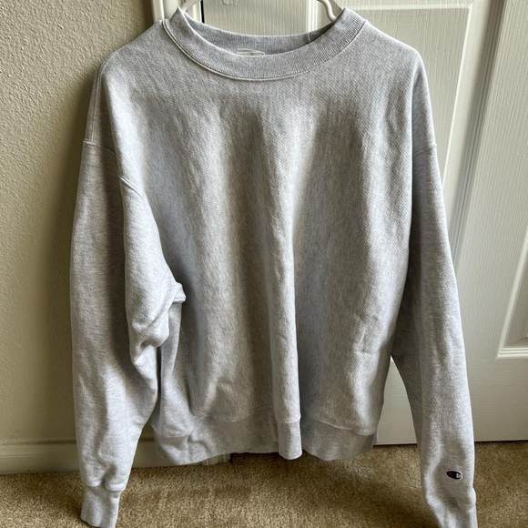 Vintage White/Heather Gray Sweatshirt XL - Picture 1 of 4